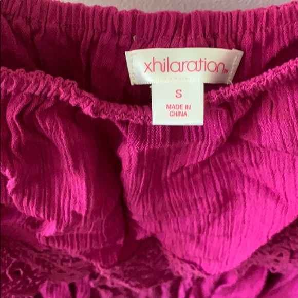 Strapless purple dress small - Picture 4 of 8